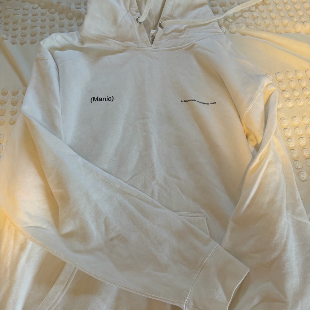 White Halsey Hoodie